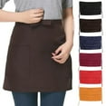 thumbnail image 2 of SIEYIO Waist Apron with Bow Waitress Waiter Unisex Tie Belt Waitress Apron Supplies, 2 of 14