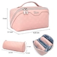 thumbnail image 4 of Bolsa organizadora de viaje para maquillaje BOYATU, juego de 3 piezas, impermeable, 4 of 9