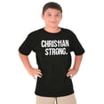 thumbnail image 5 of Christian Strong Religious Faith Crewneck T Shirts Boy Girl Teen Brisco Brands X, 5 of 6
