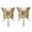 2PCS Gold Butterfly, variant on 2golderfly Metal Hooks Garden Theme Key Holders Enchanted Fairytentryway Decor