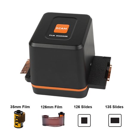 [2020 Latest ] Mini Digital Slide & Negative Film Scanner Converter – Convert