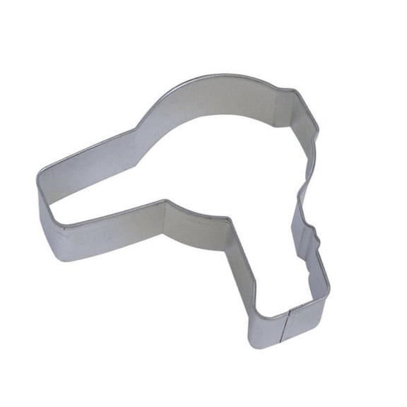 4” Hair Dryer Metal Cookie Cutter