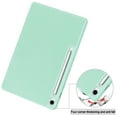 thumbnail image 3 of Case for Samsung Galaxy Tab S10 FE Plus 13.1" 2025, Folding Folio Ultra-Thin Smart PU Leather Tri-Fold Stand Stand Case Cover with Stylus Holder for Samsung Galaxy Tab S10 FE Plus 13.1" 2025, Mint, 3 of 8