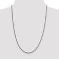 thumbnail image 2 of 14K White Gold 2.3mm Franco Chain 24 Inch, 2 of 6