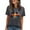 #01 Gray, variant on Busydd Graphic Tees for Women Trendy Floral Print Short Sleeve Summer Tops Casual Comfy Crewneck Going Out Tops for Women S