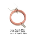 thumbnail image 4 of Sidaley Cadena para teléfono móvil para hombres y mujeres, resistente al agua, Color sólido, Universal, Flexible, anillo antipérdida, cordón de Teléfono y Comunicación Fruta Rosa, 4 of 6