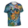 thumbnail image 3 of Simpsons Men's Short-Sleeve T-Shirt Summer Casual Tee Top Breathable Crewneck T-Shirt Small, 3 of 7