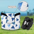 thumbnail image 6 of Haosy Different Size Trian Golf Mallet Putter Cover Strong Magnetic Leather Golf Club Headcover Closure, 6 of 7
