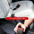 thumbnail image 4 of 2Pack Seat Belt Extenders for Cars, 2 Pack 4.7 Inch Seat Belt Buckle Extender with ABS Plastic Housing and Stainless Steel Core, Compatible with Most Vehicles, 4 of 8