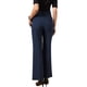 thumbnail image 3 of Pantalones de pierna ancha INSPIRE CHIC para mujer, pantalones de traje rectos de cintura alta para trabajo casual, talla S, azul oscuro, 3 of 6