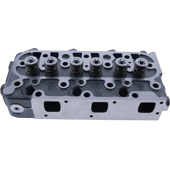 Seapple New D1305 Complete Cylinder Head with Valves Compatible with Kubota Tractor B2710HSD F3060 F3060-R ZD331