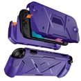 thumbnail image 1 of Funda protectora 2 en 1 para Nintendo Switch 2, cubierta frontal para PC y agarre trasero de TPU, carcasa amortiguadora con protección de 360°, 1 of 8