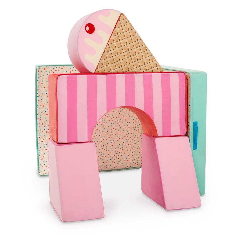 Battat Cloud Castle Sweet Retreat Foam Fort, 6-Piece Set photo 8