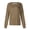 #04Brown, variant on Scrubs Jacket for Women, Snap Front Warm-Up Jacket with 2 Pockets and Easy Care Black M