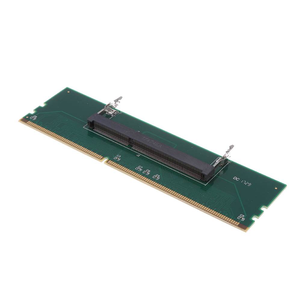 KESOTO 2Pack DDR3 Laptops to Desktop Memory RAM Connector Adapter Memory 