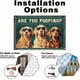thumbnail image 4 of Letrero decorativo de metal vintage con texto "Are You Pooping" de Golden Retriever para pared de baño, 8 x 12 pulgadas, 4 of 9