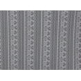 thumbnail image 2 of Zelouf Geometric Knit Lace Print  , Sewing, DIY, Crafts Fabric by the Yard, 999 Black, 7 Yard, 2 of 2