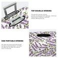 thumbnail image 3 of Pofeuu Lavender Flowers Print Luggage Suitcase Cover Protector Luggage Washable Covers Aesthetic for 18/24/28/32 inch Luggage（No luggage included）-X-Large, 3 of 7