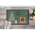thumbnail image 2 of Carolines Treasures CK7699MAT 18 x 27 in. Dark Brindle Bull Terrier Christmas Everyone Indoor or Outdoor Mat, 2 of 4