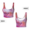 thumbnail image 5 of Lsque Pig Printed Women'S Sports Bra, Compression, Moisture Wicking, High-Impact Sports Bra For Women,Supportive sports bra-X-Large, 5 of 9
