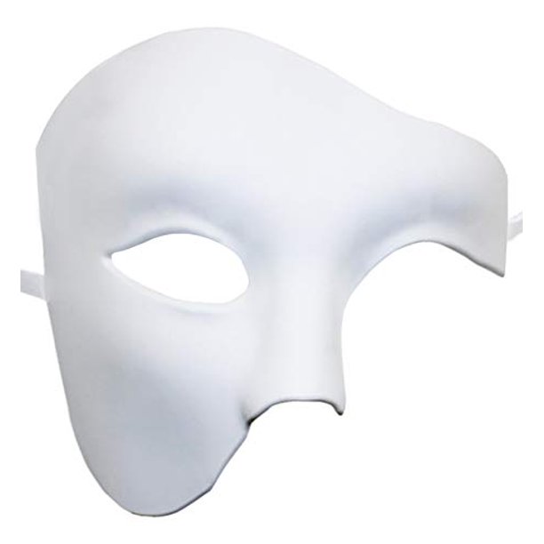Kefan Mens Mask Halloween Mask Masquerade Phantom Of The Opera Half Face Mask Walmart Com Walmart Com