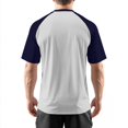 thumbnail image 5 of T -Shirts for Men Raglan Sleeve Crewneck Elastic Outdoor Tops Basic Short Sleeve Soft Gym Pullover, 5 of 7
