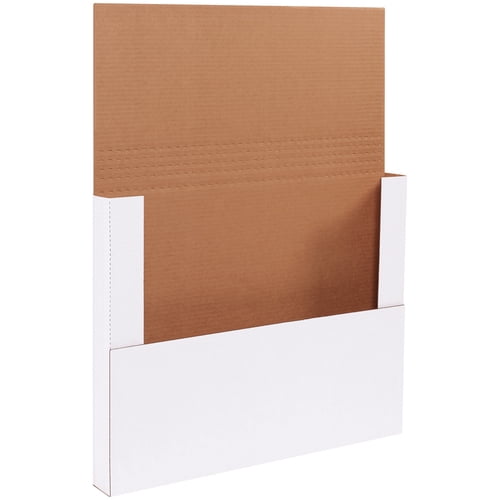Partners Brand Mailer,Esy Fld,18" x 12" x 2",White,PK50 M18122BF