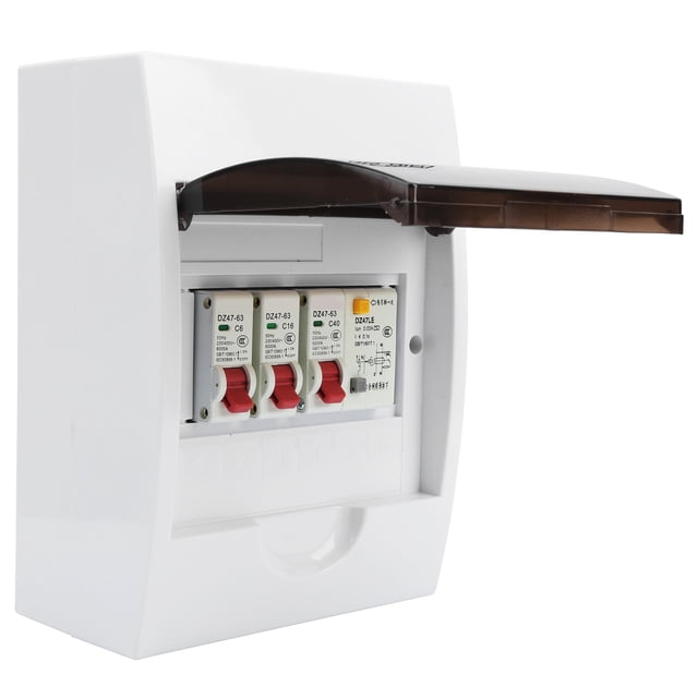 Fuse Box, Widely Used Electric Auxiliary Material Exquisite Appearance Power Supply Fuse Box For Home