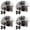 Black 4PCS, variant on Appliance Lock Easy To Install Portable To Use Child Design Accidental Activation A Reassuring Choice For Parents