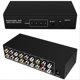 thumbnail image 3 of Composite AV RCA Switch Splitter 4X2 with Remote for DVD TV EU Plug, 3 of 5