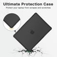 thumbnail image 3 of MOSISO Compatible with MacBook Air 13 inch Case 2025 2024 2023 2022 M4 A3240 M3 A3113 M2 A2681, Heavy Duty Hard Case with Kickstand&Keyboard Cover&Screen Film&Type C for MacBook Air 13.6, 3 of 6