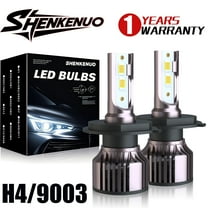 For Scion xB xA 2004 2005 2006 H4 9003 LED Headlight Hi-Low Beam Bulbs 6000K 2pcs