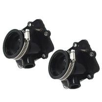 munirater 2 Pack Carburetor Flange Intake Manifold Replacement for Ski Doo Snowmobiles MXZ 600 500 GSE 420867882 420867880