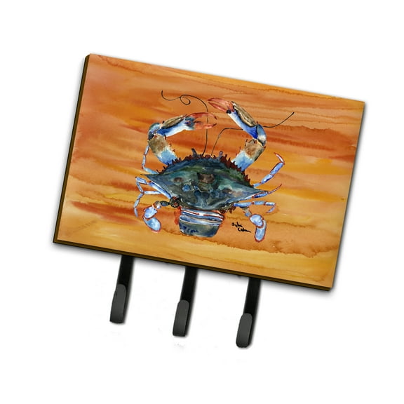 Carolines Treasures 8144TH68 Crab Leash or Key Holder Triple Hook multicolor