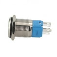 thumbnail image 2 of 16mm 3-6V LED ON OFF Waterproof IP66 Stainless Steel Momentary PushButton Switch, 2 of 9