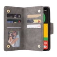 thumbnail image 2 of Case for Google Pixel 4 Magnetic Leather Zipper Wallet Cover Card Holder, 2 of 5