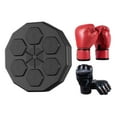 thumbnail image 2 of Máquina de Boxeo Zulema con Música Ligera RGB y 2 Pares de Guantes Garra de Tigre Negro, 2 of 8