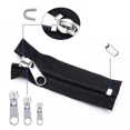 thumbnail image 3 of Ensemble de Réparation de Fermeture Éclair 197 Pcs, Accessoires Universels de Remplacement pour Fermeture Éclair avec Pince pour Sacs Vestes, 3 of 5