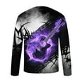 thumbnail image 5 of Patlollav Mens Tops Casual Short Sleeve Pullover 3D Printed Realistic Print T-Shirt, 5 of 6