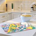 thumbnail image 6 of Yayeee Dish Drying Mat for Kitchen Counter 16"x18" Microfiber Absorbent Pad, Green Mountains, 6 of 7