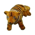 thumbnail image 3 of Decoración de tigre con cabeza asintiendo para salpicadero de coche, adorno de tigre, linda escultura de tigre Marrón, 3 of 9