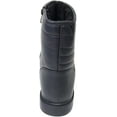 thumbnail image 6 of Men's Winter Boots Comfort Leather Faux Fur Lined Zipper Ankle Shoes, 6 of 7