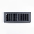 thumbnail image 1 of Registro de suelo RectorSeal Tru Aire, 10 cm x 30 cm, 2 vías, acero negro, 1 of 1