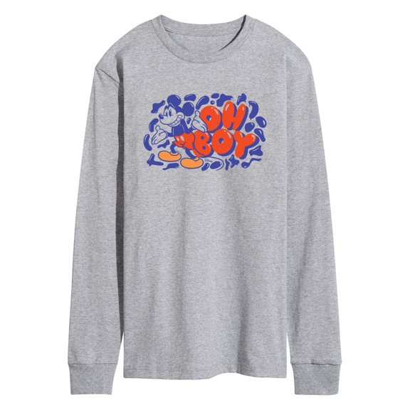 Disney - Mickey Oh Boy Long Sleeve Graphic T-Shirt