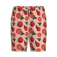 thumbnail image 3 of Yiaed Tomatoes for Men's Soft Sleep Pajama Short Lounging Pajama Shorts-Large, 3 of 8