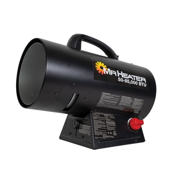 Mr Heater 85000 Btu Quiet Burner Technology Forced Air Propane Heater