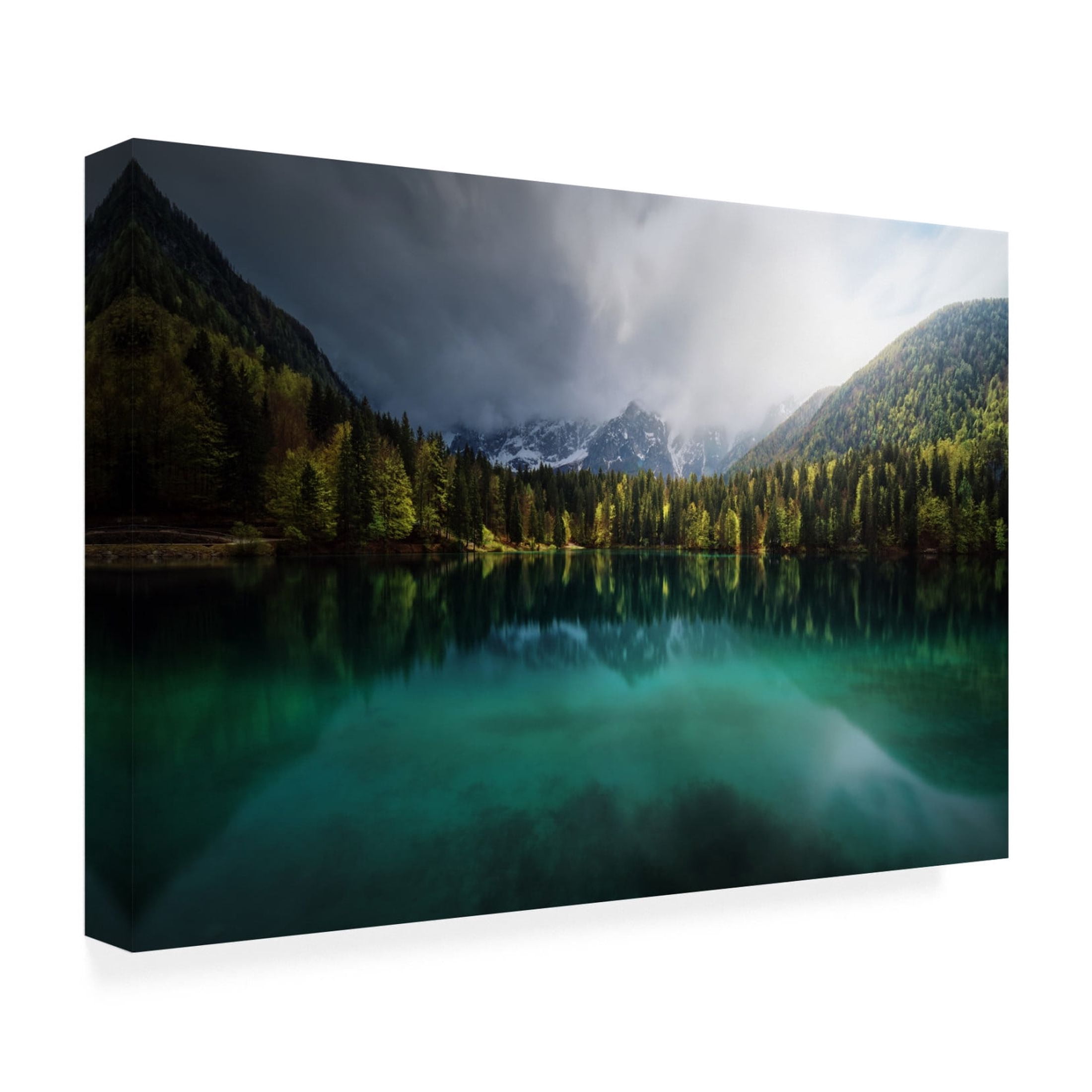 Canvas Wall Art - Juan Pablo de 'Menta ' Wall Art for Living Room, Bedroom, or Office Décor by Trademark Fine Art - 24 x 16 Inches