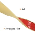thumbnail image 4 of Uxcell 12mm x 5000mm Flexible TPE Self Adhesive U-Shape Veneer Edging Edge Banding Beige, 4 of 6