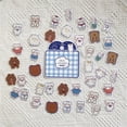 thumbnail image 3 of 40PCS/Pack Carnet Décoratif Autocollant Washi Mignon Mignon Portable Fort Adhésif Bricolage Accessoire Motif, 3 of 3