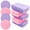 Purple+pink, variant on KALAKALA 120 Pcs Facial Sponge Compressed, Face Cleansing Sponge Estheticians Compressed Makeup Facial Sponge Round Wash Face Sponges for Women Compress Exfoliating Removal Sponge